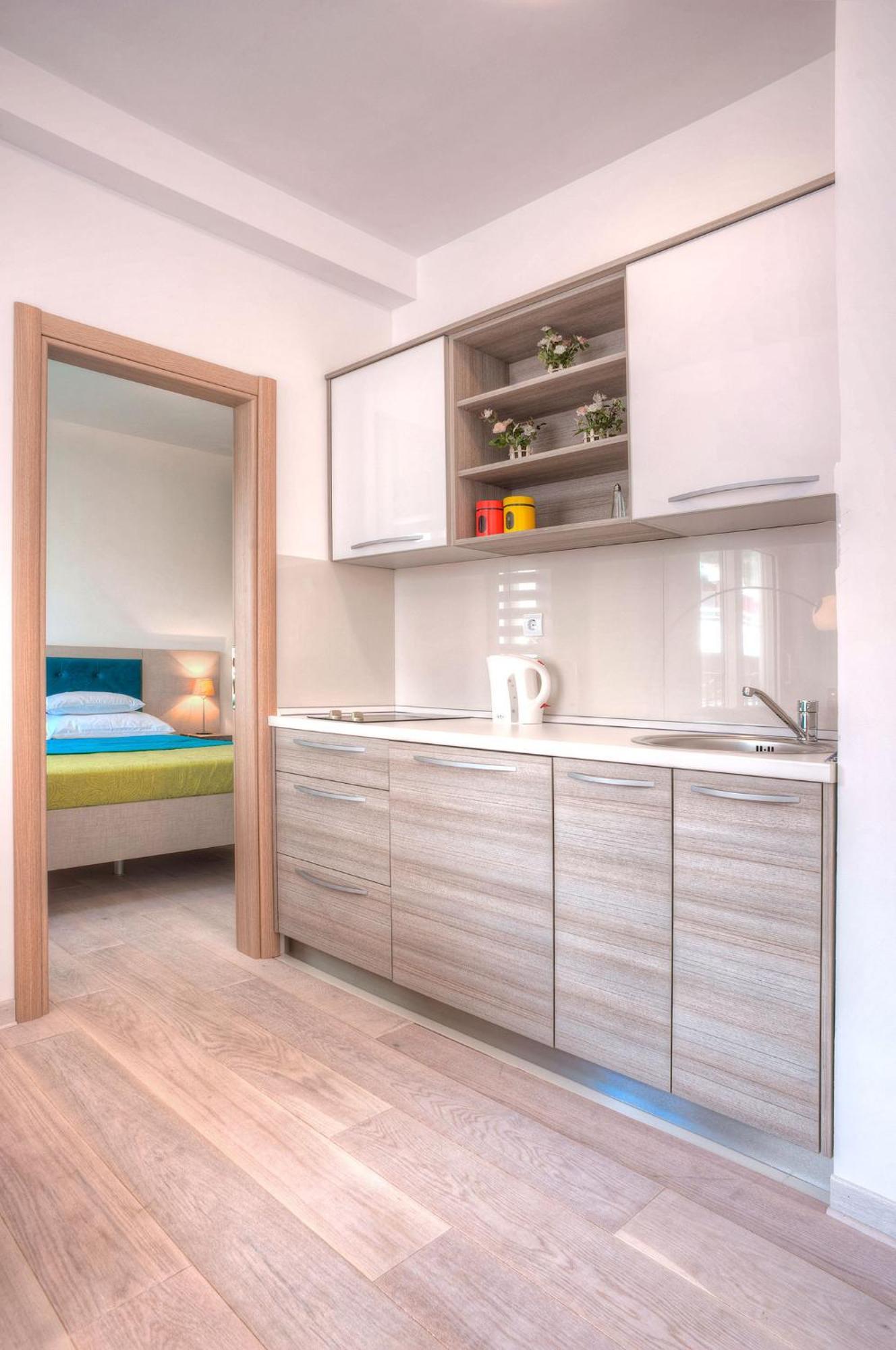 Guest House Przno Bay Sveti Stefan Rum bild